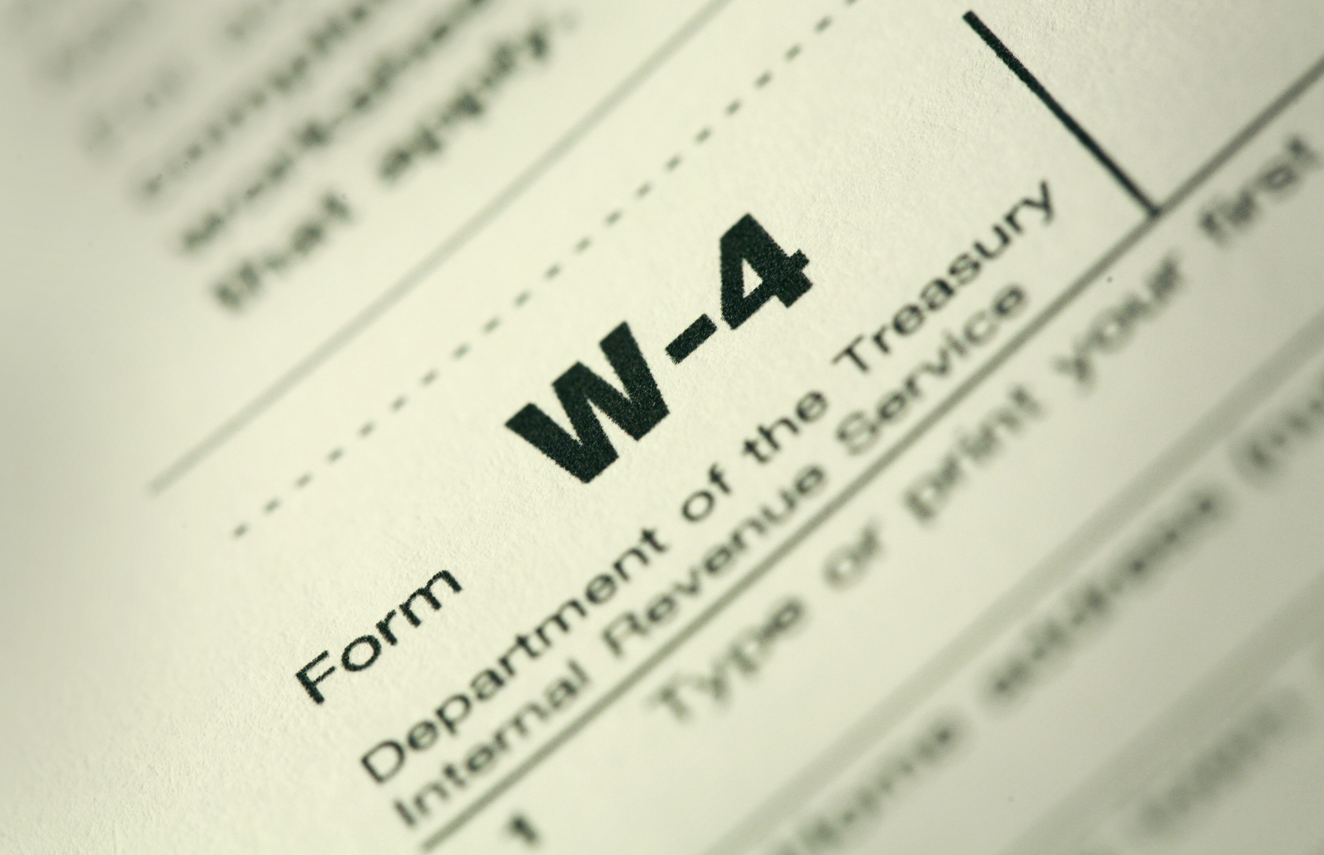 Updated W-4 Form 2020